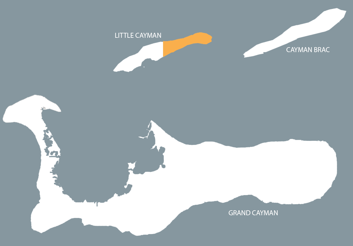 Little Cayman East Map
