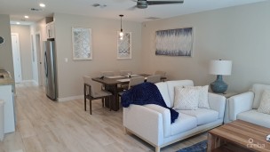 Downtown Reach  Ground Floor End Unit  Newly Furnished