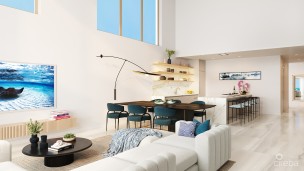 Onegt Sky Penthouse Unit 902 - 4-bed And Den, 4.5-bath