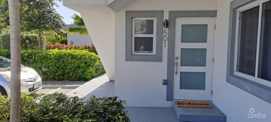 Downtown Reach  Ground Floor End Unit  Newly Furnished